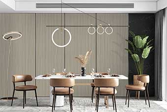 郴州轻奢风格-餐厅