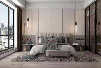 郴州现代风格-卧室