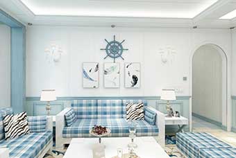 郴州地中海风格-客厅