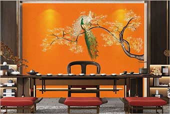 郴州森佰汇航空纤维墙咔（春花秋月）