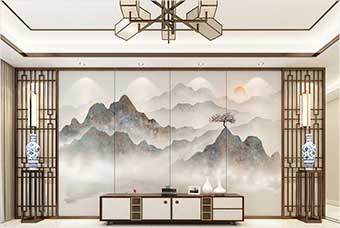 郴州森佰汇航空纤维（山水画系列）