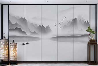 郴州森佰汇航空纤维（山水画系列）